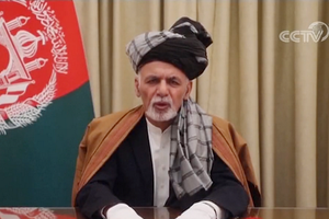 阿富汗總統加尼。（圖源：CCTV視頻截圖）