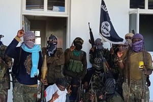 武裝分子佔據酒店。（圖源：互聯網）