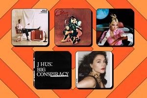 新生代歌手兼詩人Arlo Parks（左上）、靈魂歌手Celeste（中上）、唱作俱佳的杜娃黎波（右上）入圍全英音樂獎最佳年度專輯獎。（圖源：全英音樂獎網）