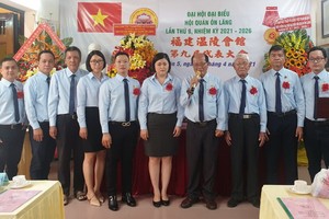 第九屆代表大會已推選出新屆理事。