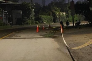 職能力量封鎖案發地點。（圖源：俊維）