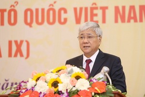 杜文戰同志當選越南祖國陣線委員會主席。（圖源：越通社）