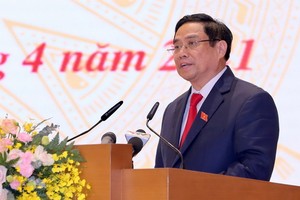 政府總理范明政。（圖源：越通社）