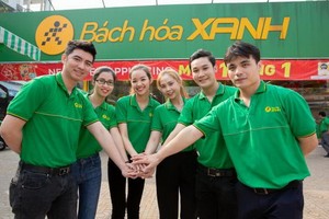 與綠色百貨一道創業的年輕勞動者。