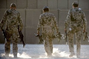 駐阿富汗德軍士兵。 （圖源：DPA）