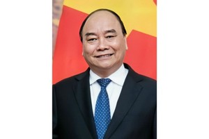 國家主席阮春福候選本市國會代表