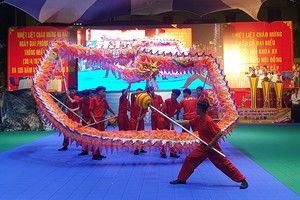 第五郡-堤岸龍獅錦標賽開幕。