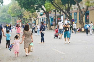 河內市步行街一隅。（圖源：燕梅）