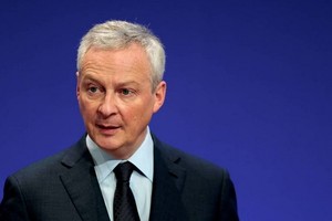 法國財政部長勒麥爾10日表示，法國經濟將在2022年上半年恢復到疫情前的水準。（圖源：路透社）