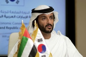 阿聯酋經濟部長阿卜杜拉·本·圖克·馬里（Abdullah bin Touq Al Marri）。 （圖源：互聯網）