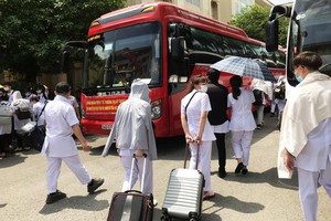 海陽 250 大學生馳援北江、北寧抗疫