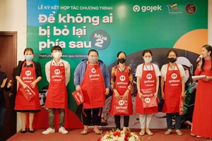 獲Gojek集團協助創業的Gojek司機親人。