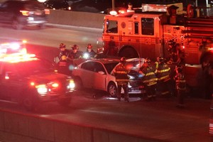 紐約發生的一起交通事故。及時的響應和醫療援助可以幫助拯救遭遇交通事故的人。（圖源：聯合國）