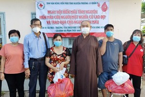 捐血者獲贈送禮物