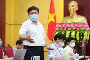 衛生部副部長杜春宣在會上發言。（圖源：衛生部）