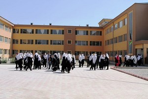 圖為喀布爾的一所女子中學。（示意圖源：互聯網）