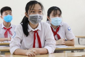 本市推遲高中入學試。（示意圖源：VNN）