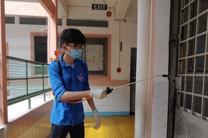 第十一郡積極做好防疫工作