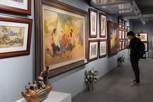 “Art Gallery小巷”陳列室一隅。（圖源：川雲）