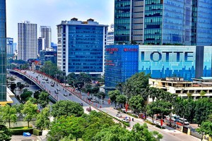 河內市巴亭郡一瞥。（圖源：河內市巴亭郡人委會）