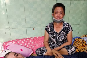 馬財興未能行動自如。