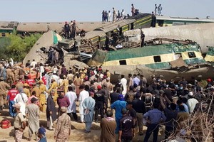 事故現場。（圖源：Rex）