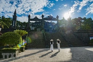 1993年12月11日，順化古都遺跡建築群體獲聯合國教科文組織列入世界遺產名錄。（圖源：越通社）