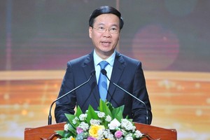 黨中央政治局委員、黨中央書記處常務書記武文賞。（圖源：越通社）