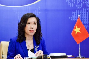 外交部發言人黎氏秋姮。（圖源：外交部）