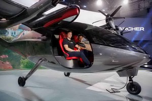 Archer航空公司推出首款電動飛行出租車。（圖源：路透社）