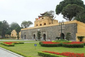 昇龍皇城遺產區一隅。（圖源：垂楊）