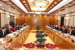 會議現場。（圖源：越通社）