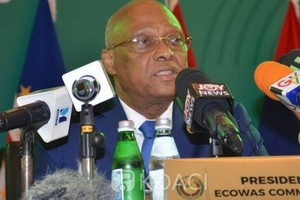 圖為西共體委員會主席布魯。（圖源：互聯網）