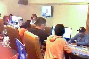 刑事警察力量日前摧毀了第七郡一個大規模網絡賭場。