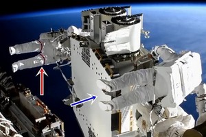 國際空間站宇航員再次進行太空行走，更換太陽能板。（圖源：互聯網）