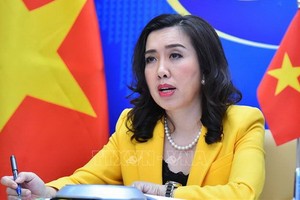 外交部發言人黎氏秋姮：值中國共產黨成立100週年紀念之際，越南對中國共產黨表示祝賀。（圖源：越通社）