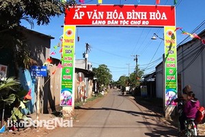 同奈省春祿縣少數民族和平文化村。（圖源：同奈報）