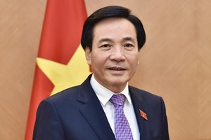 政府辦公廳主任陳文山部長。（圖源：D. Châu）