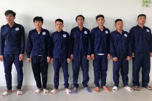 被起訴的7名嫌犯。（圖源：B.A）