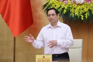 政府總理范明政。（圖源：越通社）