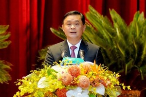 乂安省委書記蔡清貴出任該省人民議會主席。（圖源：光明）