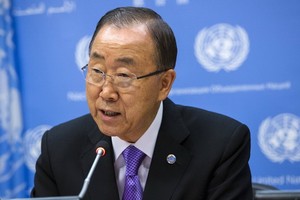 聯合國前秘書長潘基文。（圖源：路透社）