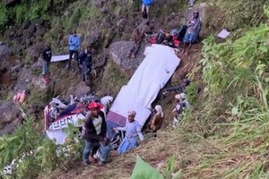 飛機墜毀現場。（圖源：GoFundMe）