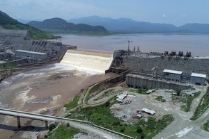 埃塞俄比亞復興大壩。（圖源：AP）