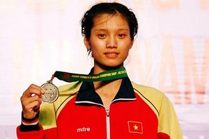 拳擊運動員阮氏心。（圖源：互聯網）