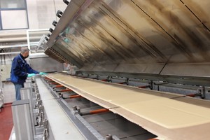 這張芬蘭國家技術研究中心提供的圖片顯示，工人在新型材料生產車間內工作（資料照片）。