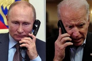 普京與拜登通電話。（示意圖源：互聯網）