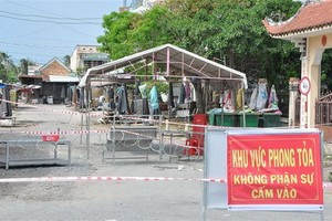 前江省對省內10個縣市實施社交隔離15天。（圖源：友志）