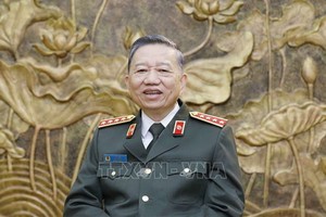 公安部部長蘇霖大將。（圖源：越通社）