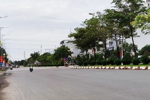 自今(13)日凌晨零時起，隆安省將嚴管有關往返該省車輛和民眾。（圖源：VGP）